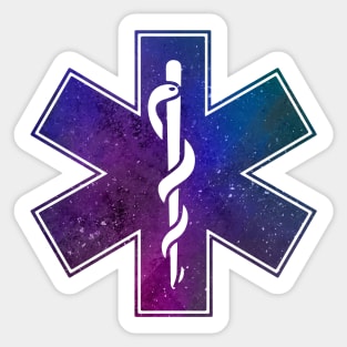 Star of Life- Galaxy Sticker